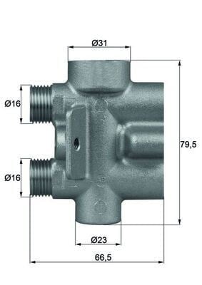 MAHLE TO 9 75 Termostat 7L0317027A uygun fiyat hızlı kargo