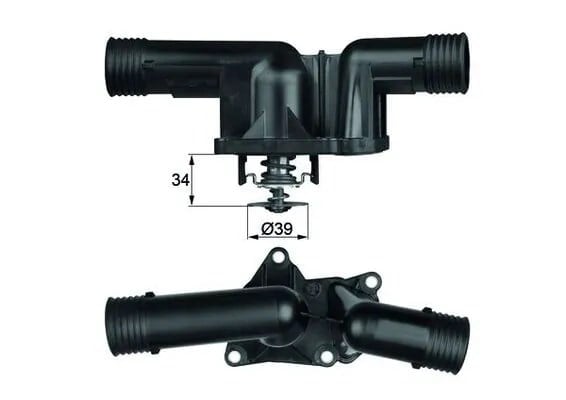 MAHLE TI 24 95 Termostat 11531432884 uygun fiyat hızlı kargo