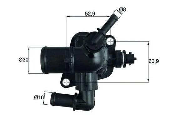 MAHLE TI25188D Termostat 0000055233327 uygun fiyat hızlı kargo