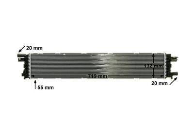 MAHLE CIR 12 000P Turbo Radyatörü İntercooler 8K0145804H uygun fiyat hızlı kargo