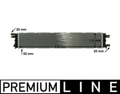 MAHLE CIR 12 000P Turbo Radyatörü İntercooler 8K0145804H uygun fiyat hızlı kargo