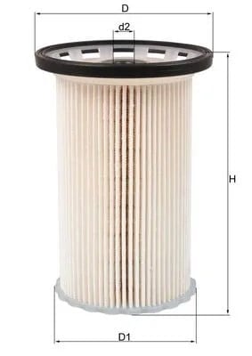 MAHLE KX 342 Yakıt Filtresi 7N0127177 uygun fiyat hızlı kargo