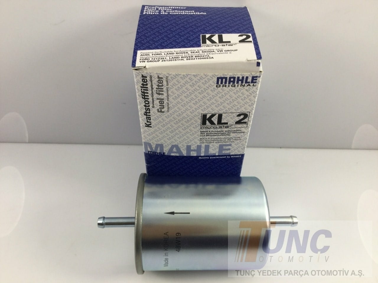 MAHLE KL 2 Yakıt Filtresi 1H0201511A uygun fiyat hızlı kargo