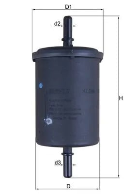 MAHLE KL 248 Yakıt Filtresi 00001567E1 uygun fiyat hızlı kargo