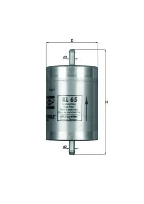 MAHLE KL 65 Yakıt Filtresi 0024772601 uygun fiyat hızlı kargo