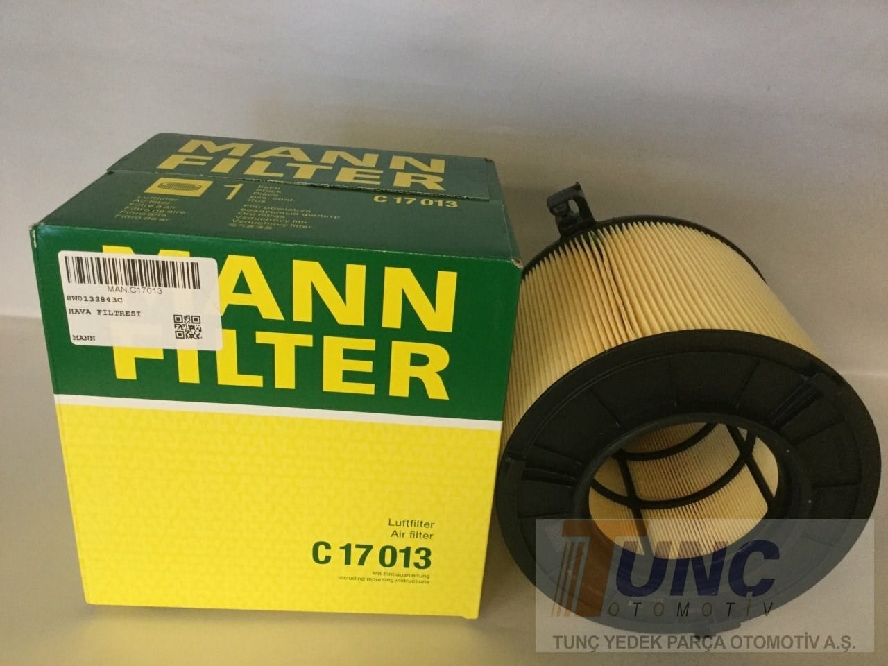 MANN C 17 013 Hava Filtresi 8W0133843C uygun fiyat hızlı kargo