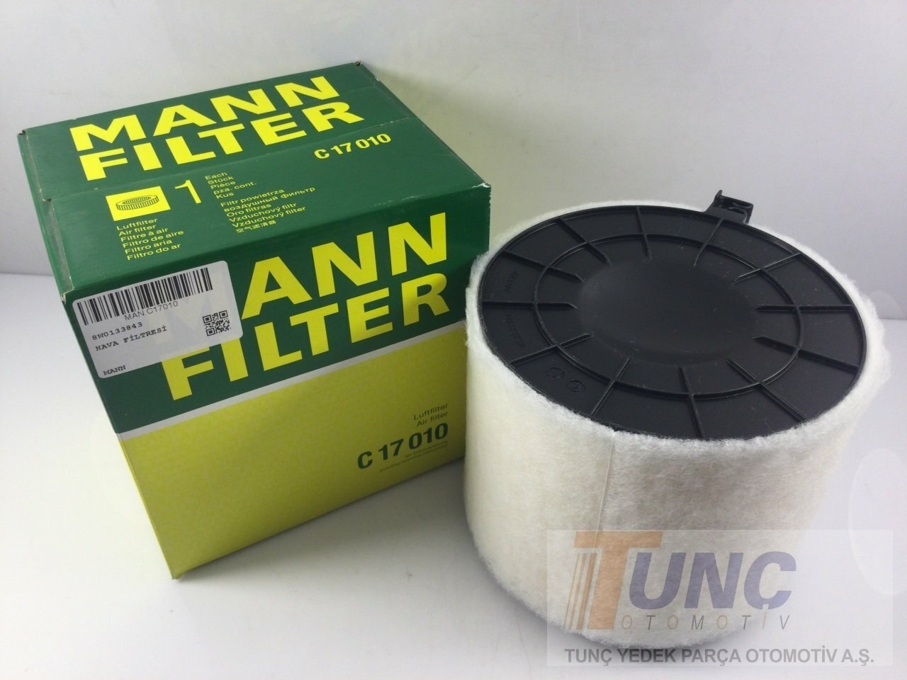 MANN C 17 010 Hava Filtresi 8W0133843 uygun fiyat hızlı kargo