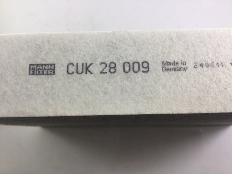 MANN CUK 28 009 Polen Filtresi 2HJ819631A uygun fiyat hızlı kargo