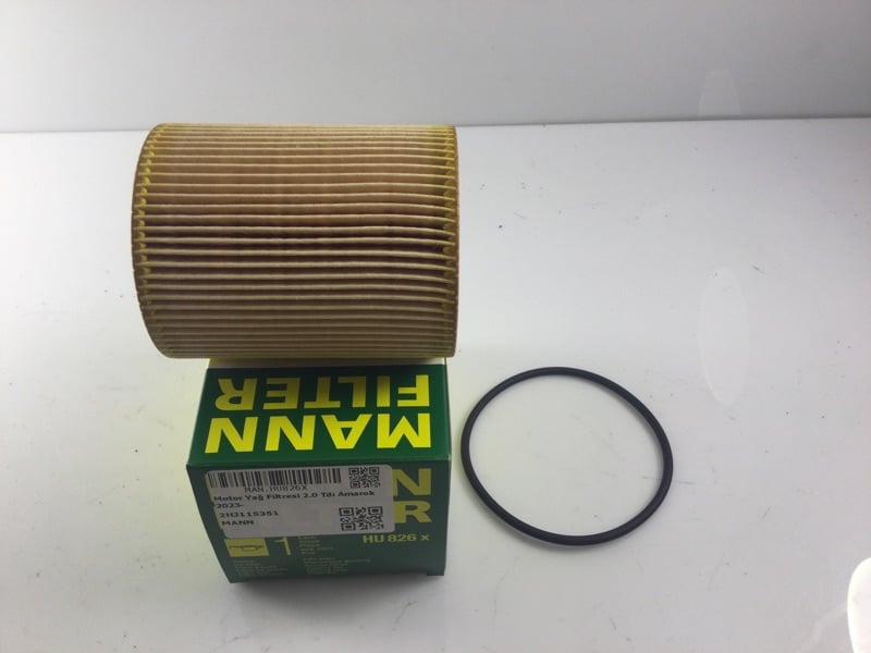 MANN HU 826 x Yağ Filtresi 2HJ115351 uygun fiyat hızlı kargo