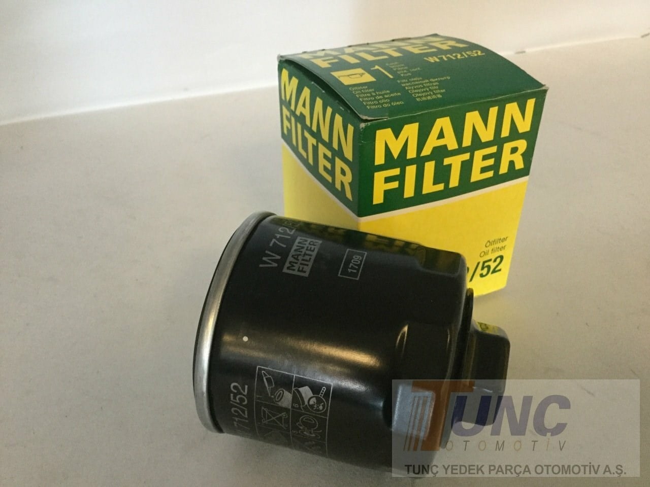 MANN W 712 52 Yağ Filtresi 030115561AN uygun fiyat hızlı kargo