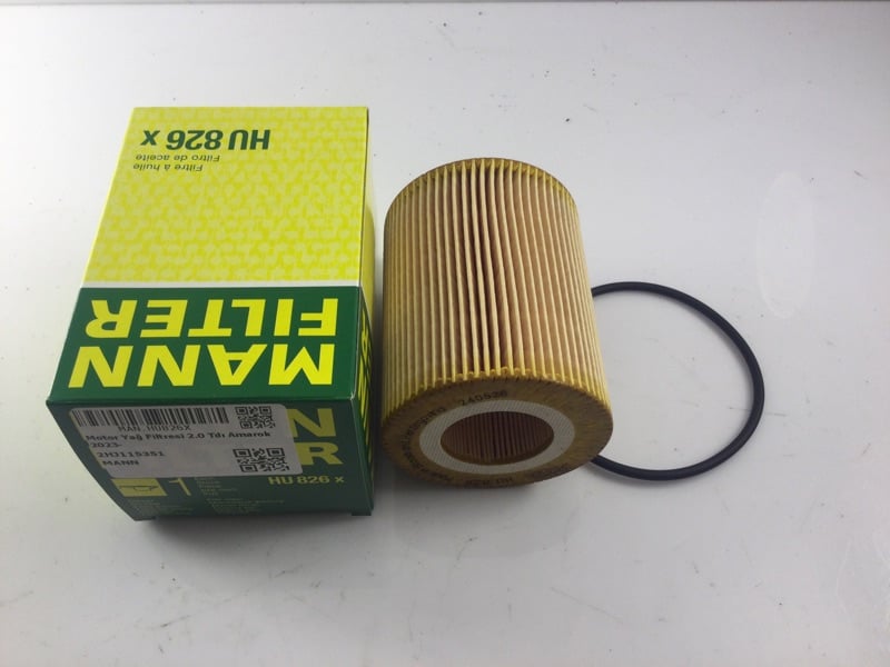 MANN HU 826 x Yağ Filtresi 2HJ115351 uygun fiyat hızlı kargo
