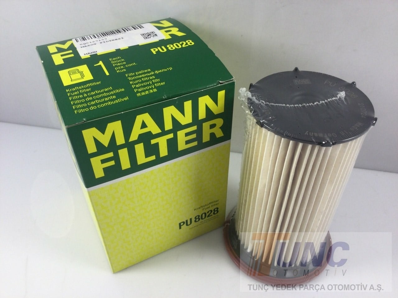 MANN PU 8028 Yakıt Filtresi 5Q0127177 uygun fiyat hızlı kargo