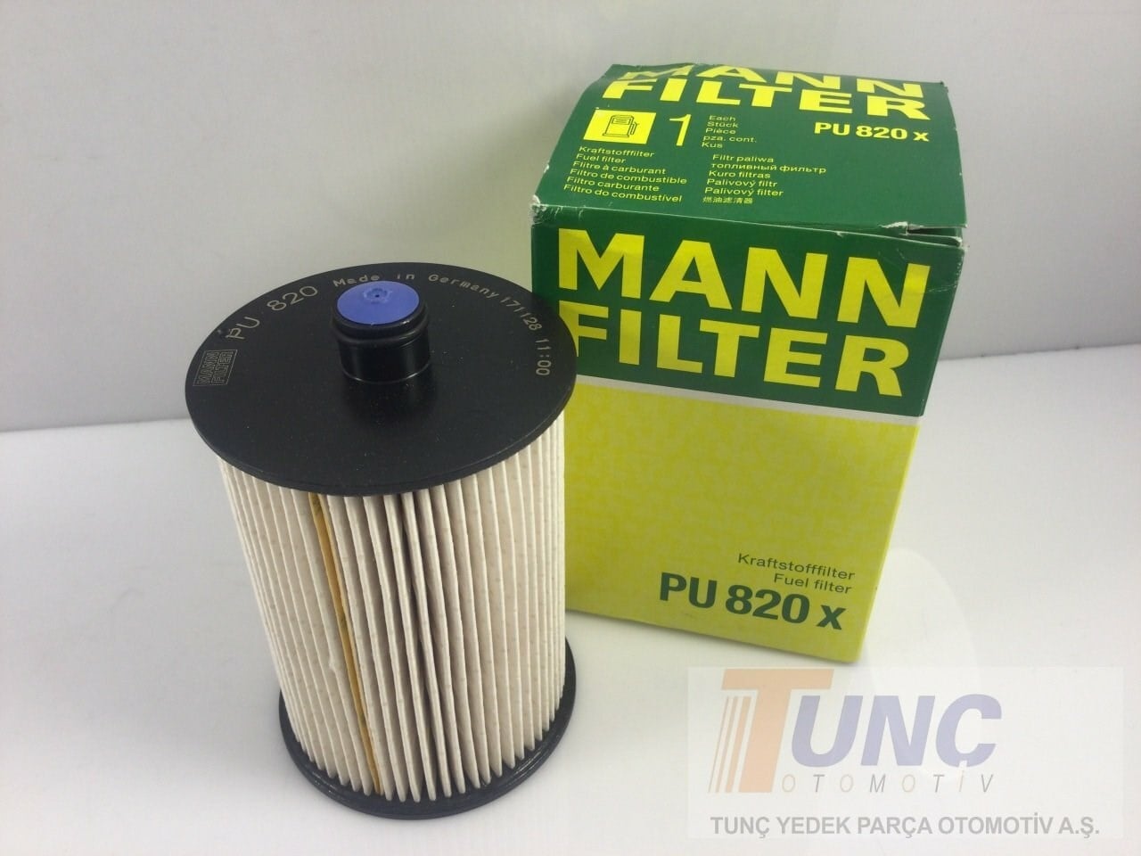 MANN PU820X Yakıt Filtresi 2D0127159 uygun fiyat hızlı kargo