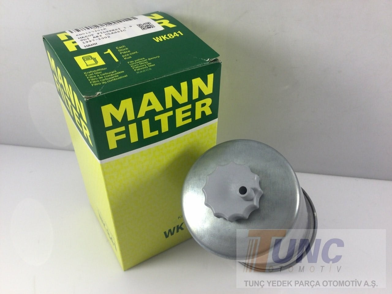 MANN WK 841 Yakıt Filtresi 6N0127401R uygun fiyat hızlı kargo