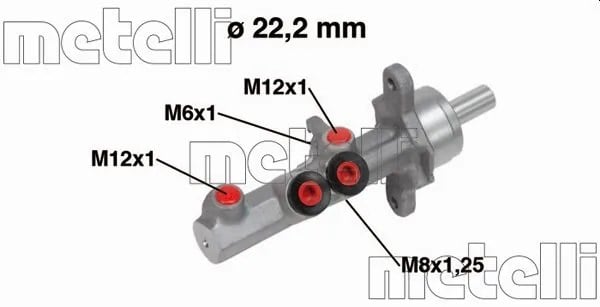METELLI 050721 Ana Fren Merkezi 1K1614019F uygun fiyat hızlı kargo