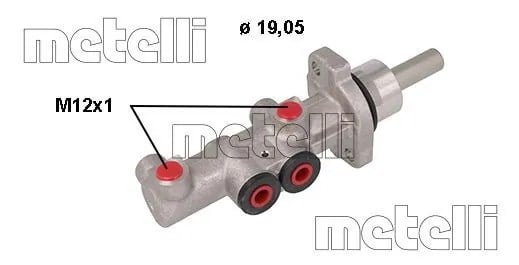 METELLI 05 1117 Ana Fren Merkezi 5Z1614105H uygun fiyat hızlı kargo
