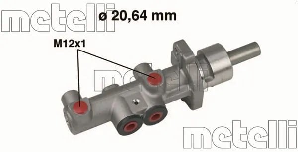 METELLI 05 0404 Ana Fren Merkezi 6Q0611019E uygun fiyat hızlı kargo