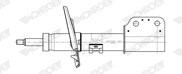 MONROE G8653 Amortisör 1611448580 uygun fiyat hızlı kargo