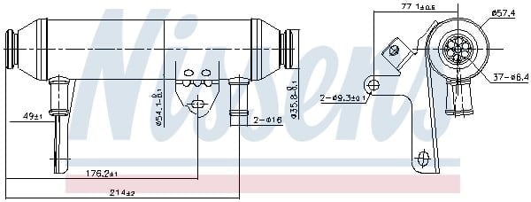 NISSENS 989292 EGR Soğutucu 55181418 uygun fiyat hızlı kargo