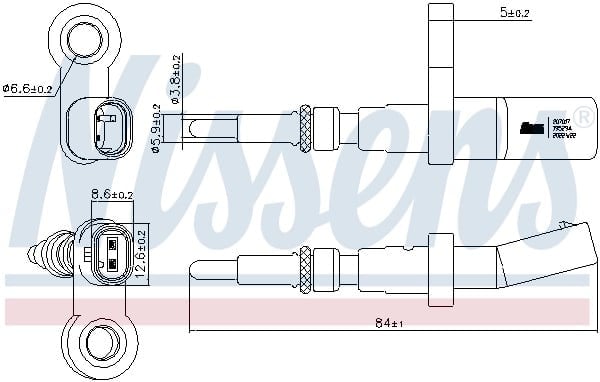 NISSENS 207017 Hararet Müşürü 03N919501A uygun fiyat hızlı kargo