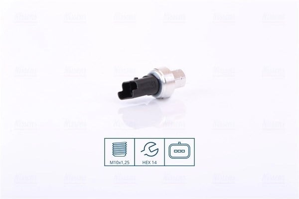 NISSENS 301102 Klima Basınç Müşürü 3640840 uygun fiyat hızlı kargo