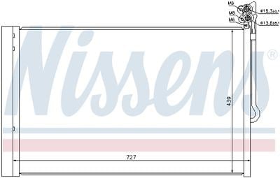 NISSENS 940157 Klima Radyatörü 7P0820411A uygun fiyat hızlı kargo