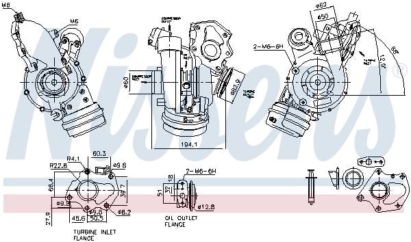 NISSENS 93856 Turbo 1400400Q1F uygun fiyat hızlı kargo