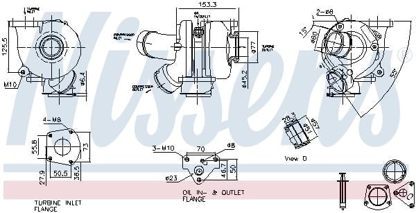 NISSENS 93729 Turbo 070145701J uygun fiyat hızlı kargo