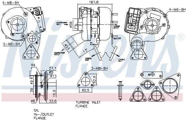 NISSENS 93329 Turbo 059145874C uygun fiyat hızlı kargo