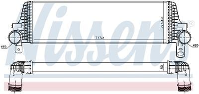 NISSENS 96571 Turbo Radyatörü 7E0145804A uygun fiyat hızlı kargo