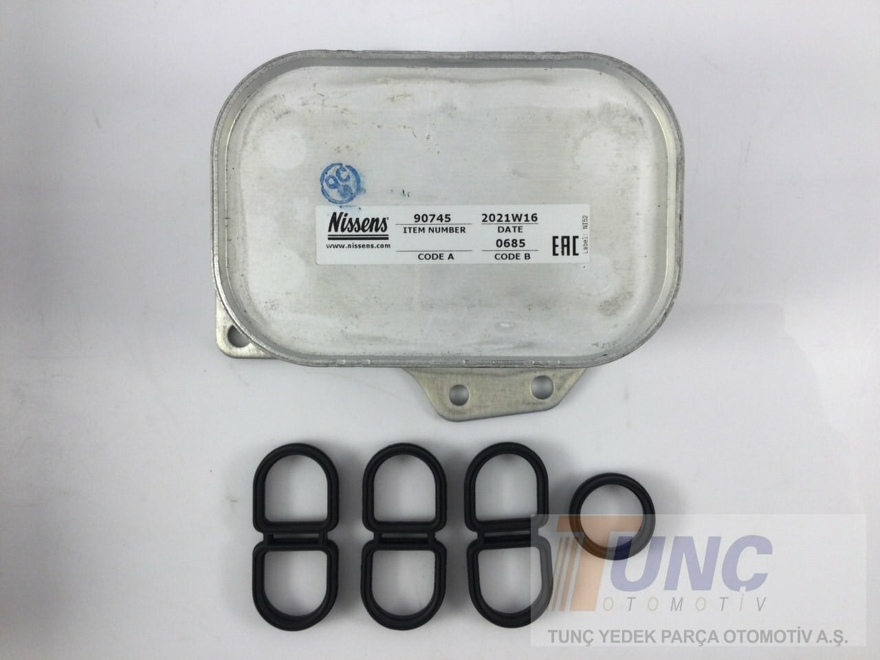 NISSENS 90745 Yağ Soğutucu 03N117021 uygun fiyat hızlı kargo