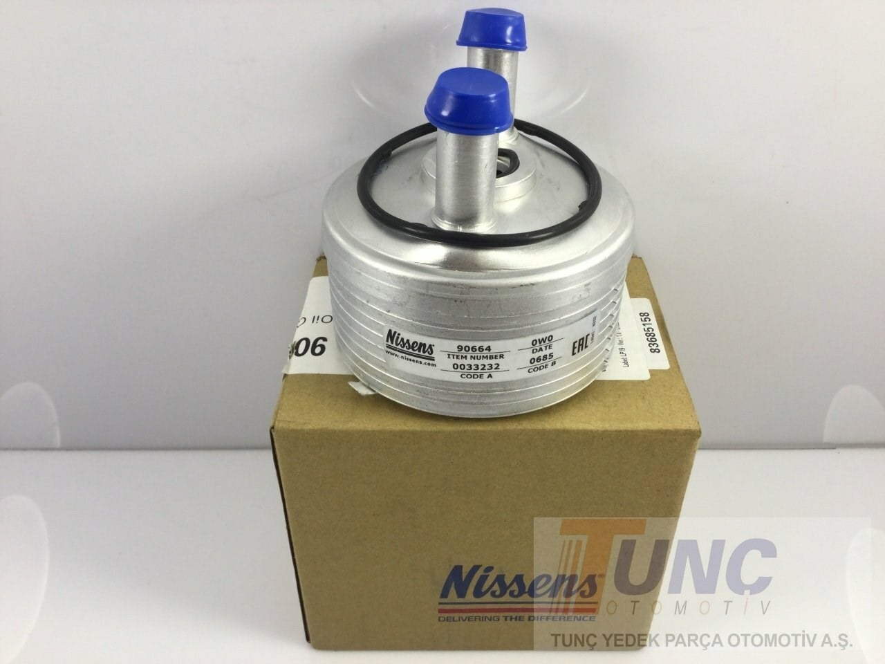 NISSENS 90664 Yağ Soğutucu 09G409061 uygun fiyat hızlı kargo