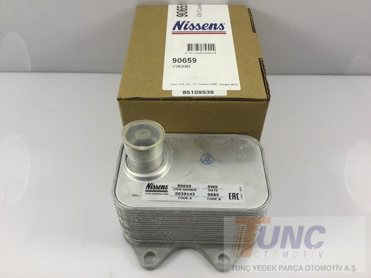 NISSENS 90659 Yağ Soğutucu 06J117021J uygun fiyat hızlı kargo