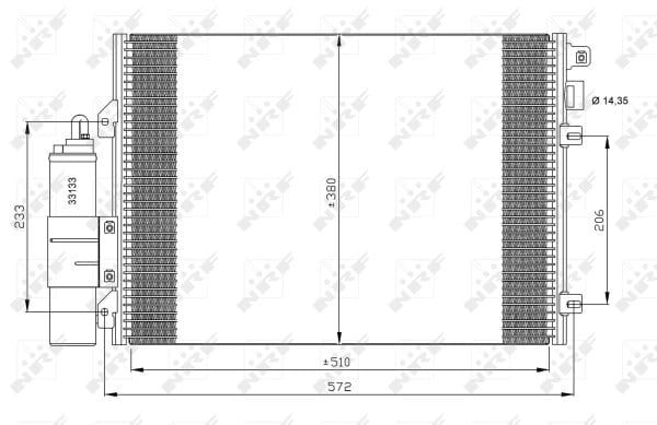 NRF 35771 Klima Radyatörü 6001550660 uygun fiyat hızlı kargo