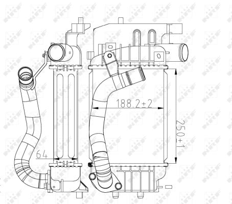 NRF 30785 Turbo Radyatörü 179000N010 uygun fiyat hızlı kargo