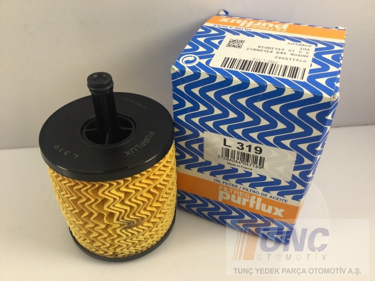 PURFLUX L319 Yağ Filtresi 07Z115562 uygun fiyat hızlı kargo