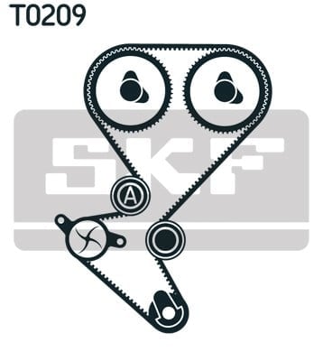 SKF VKMA 03258 Triger Seti 0816 G8 uygun fiyat hızlı kargo