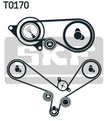 SKF VKMA 01152 Triger Seti 059109119A uygun fiyat hızlı kargo