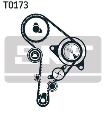 SKF VKMA 01244 Triger Seti 076198119 uygun fiyat hızlı kargo