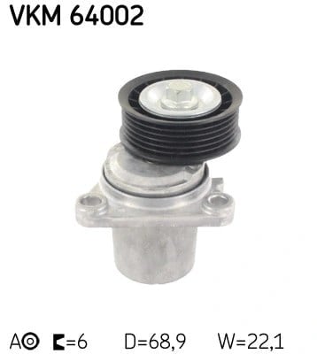 SKF VKM64002 V Kayış Gergi Kütüğü LFG1 15 980B uygun fiyat hızlı kargo