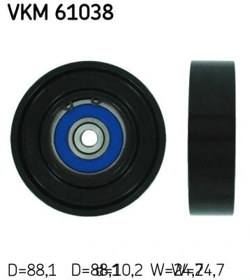 SKF VKM61038 V Kayış Gergisi 88441 0D010 uygun fiyat hızlı kargo