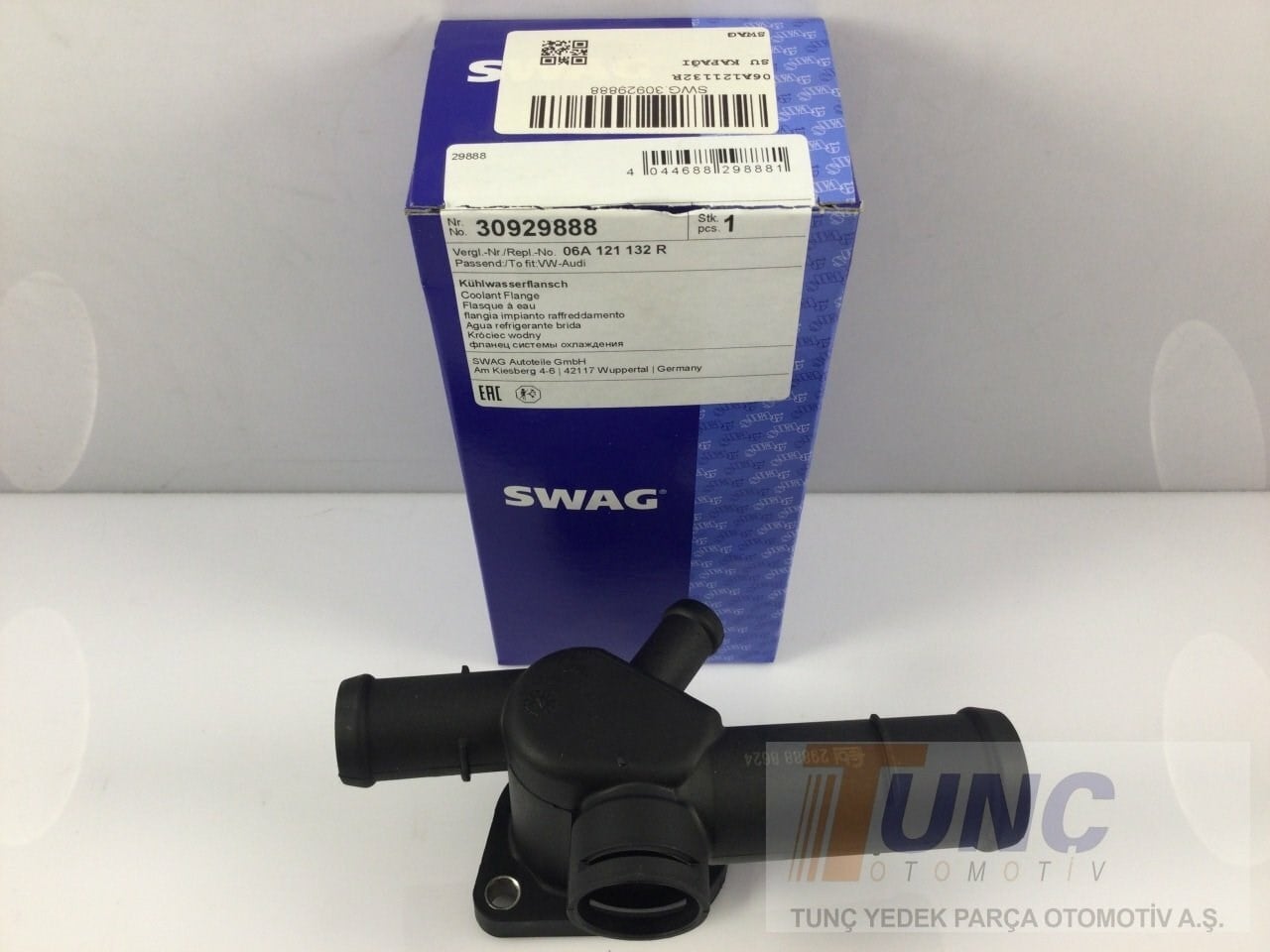 SWAG 30 92 9888 Su Flanşı 06A121132R uygun fiyat hızlı kargo