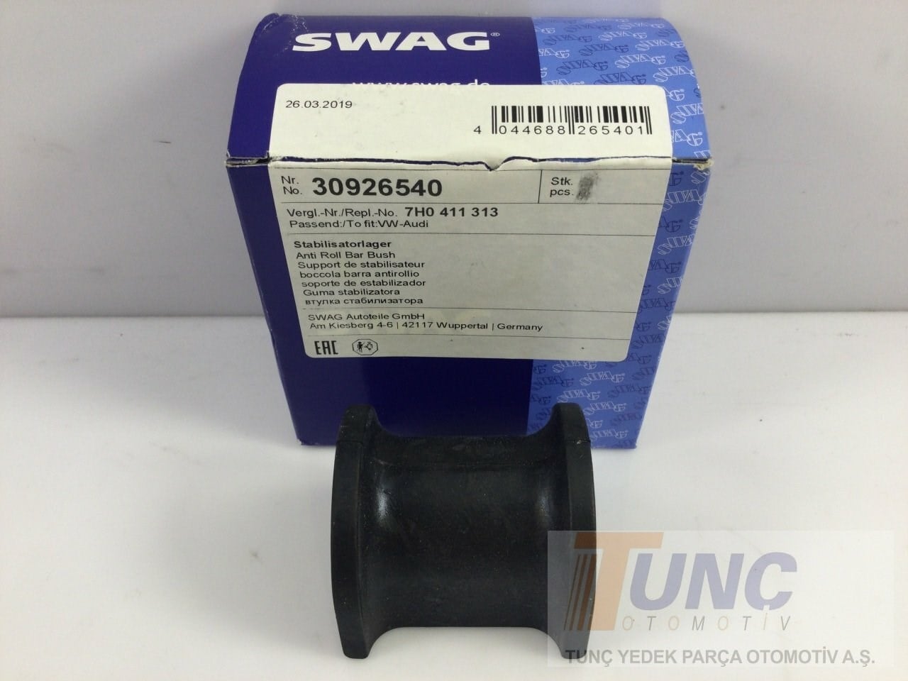 SWAG 30 92 6540 Viraj Demir Lastiği 7H0411313 uygun fiyat hızlı kargo