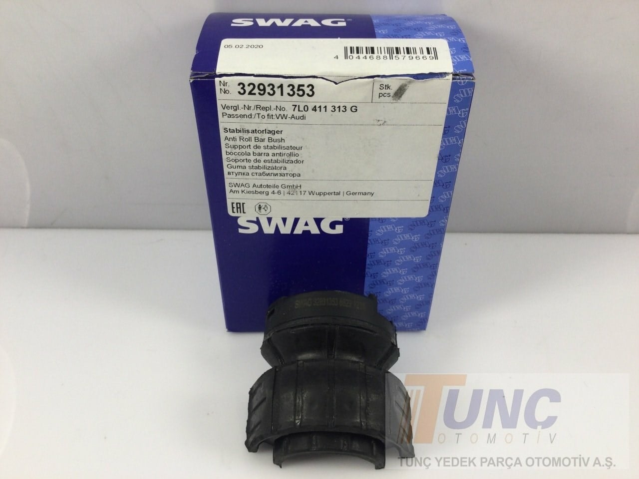 SWAG 32 93 1353 Viraj Demir Lastiği 7L0411313G uygun fiyat hızlı kargo