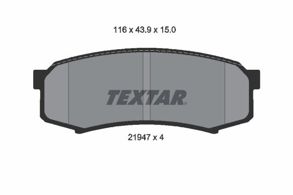 TEXTAR 2194701 Fren Balatası 0446660010 uygun fiyat hızlı kargo