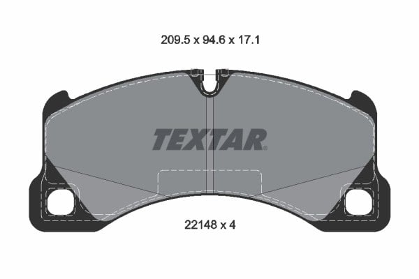 TEXTAR 2214801 Fren Balatası 9Y0698151AA uygun fiyat hızlı kargo