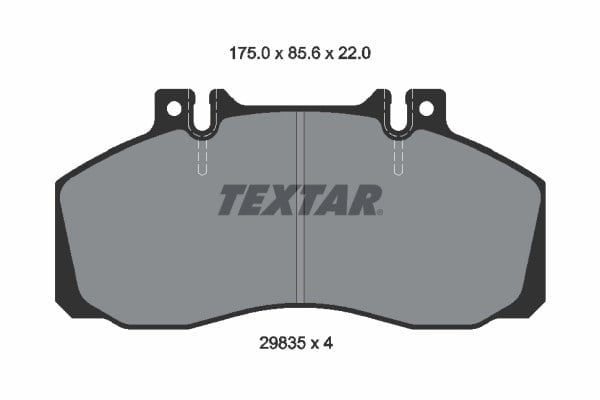 TEXTAR 2983506 Fren Balatası 0014201520 uygun fiyat hızlı kargo