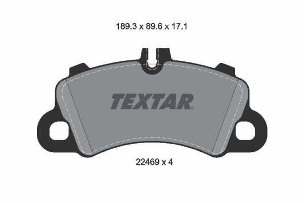 TEXTAR 2246901 Fren Balatası 9Y0698151A uygun fiyat hızlı kargo