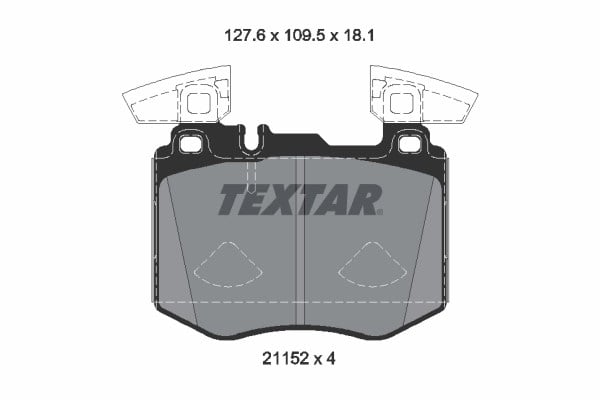 TEXTAR 2115201 Fren Balatası 0004206502 uygun fiyat hızlı kargo