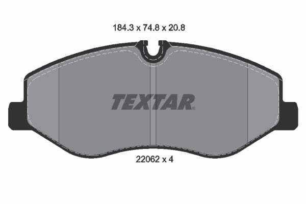 TEXTAR 2206201 Fren Balatası 4474200020 uygun fiyat hızlı kargo